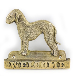 Bedlington Terrier welcome plakietka Art-Dog